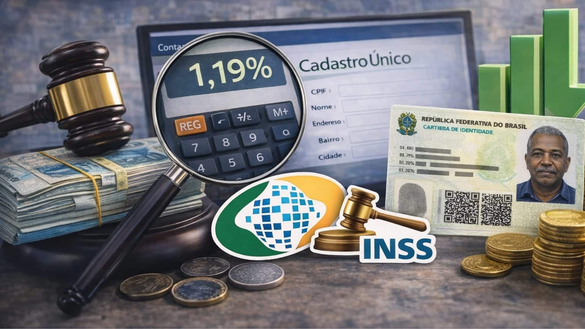Leilão INSS taxas