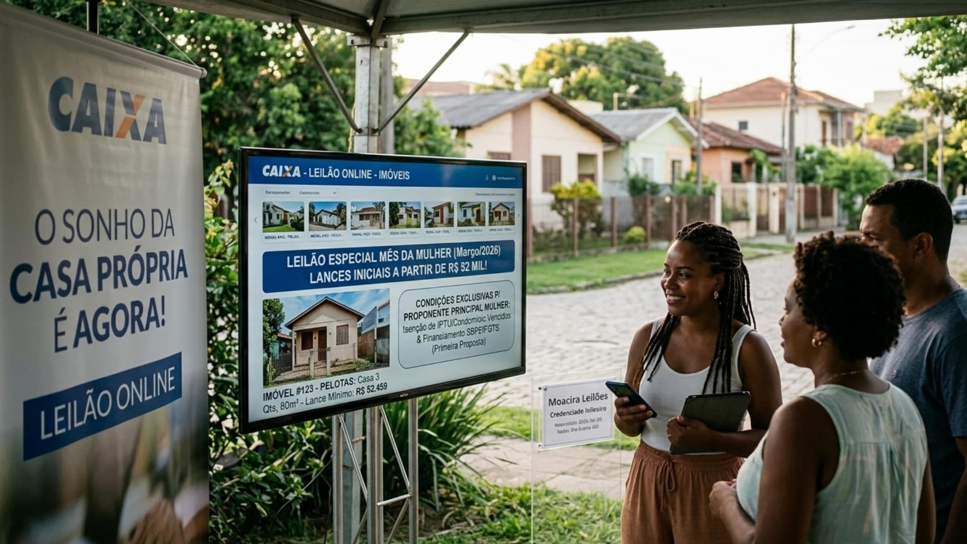 Casas da Caixa vão a leilão com preços a partir de R$ 52 mil