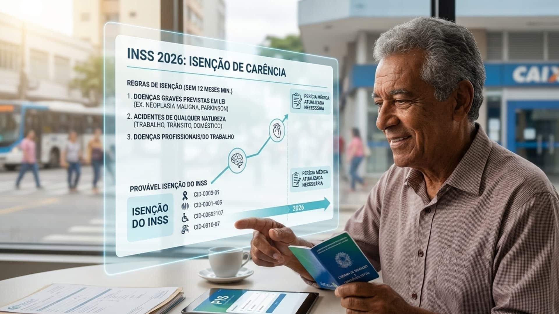 INSS isenção de carência