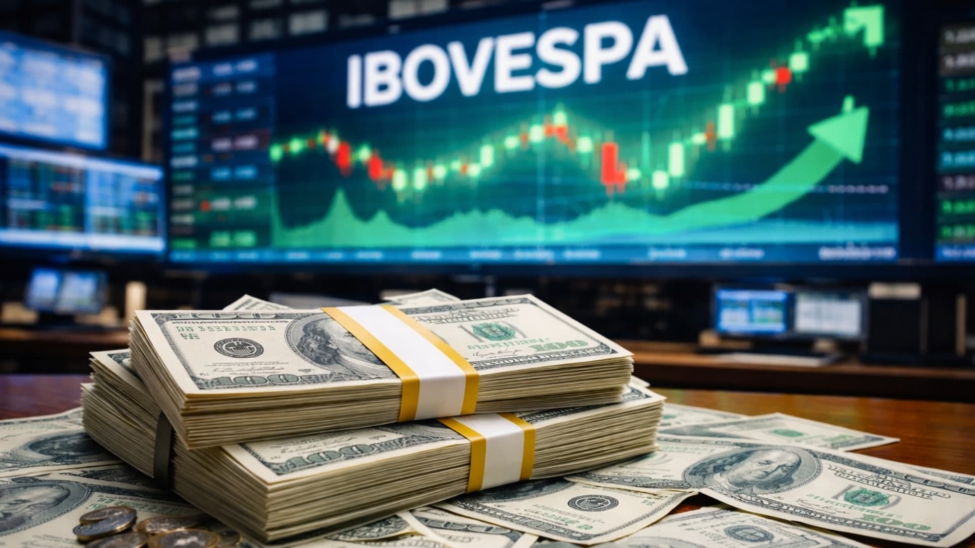 Ibovespa sobe forte nesta quinta (23) após cinco quedas seguidas