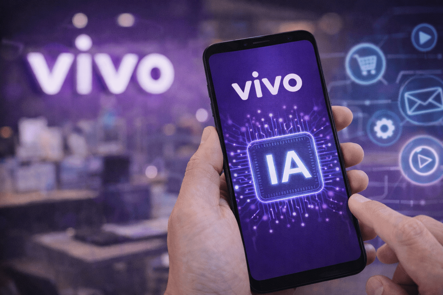 Vivo mira crescimento com IA e serviços digitais