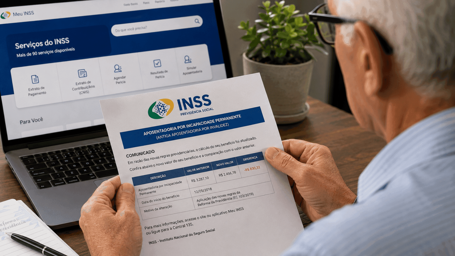 Aposentadoria em 2026: entenda a nova idade mínima do INSS
