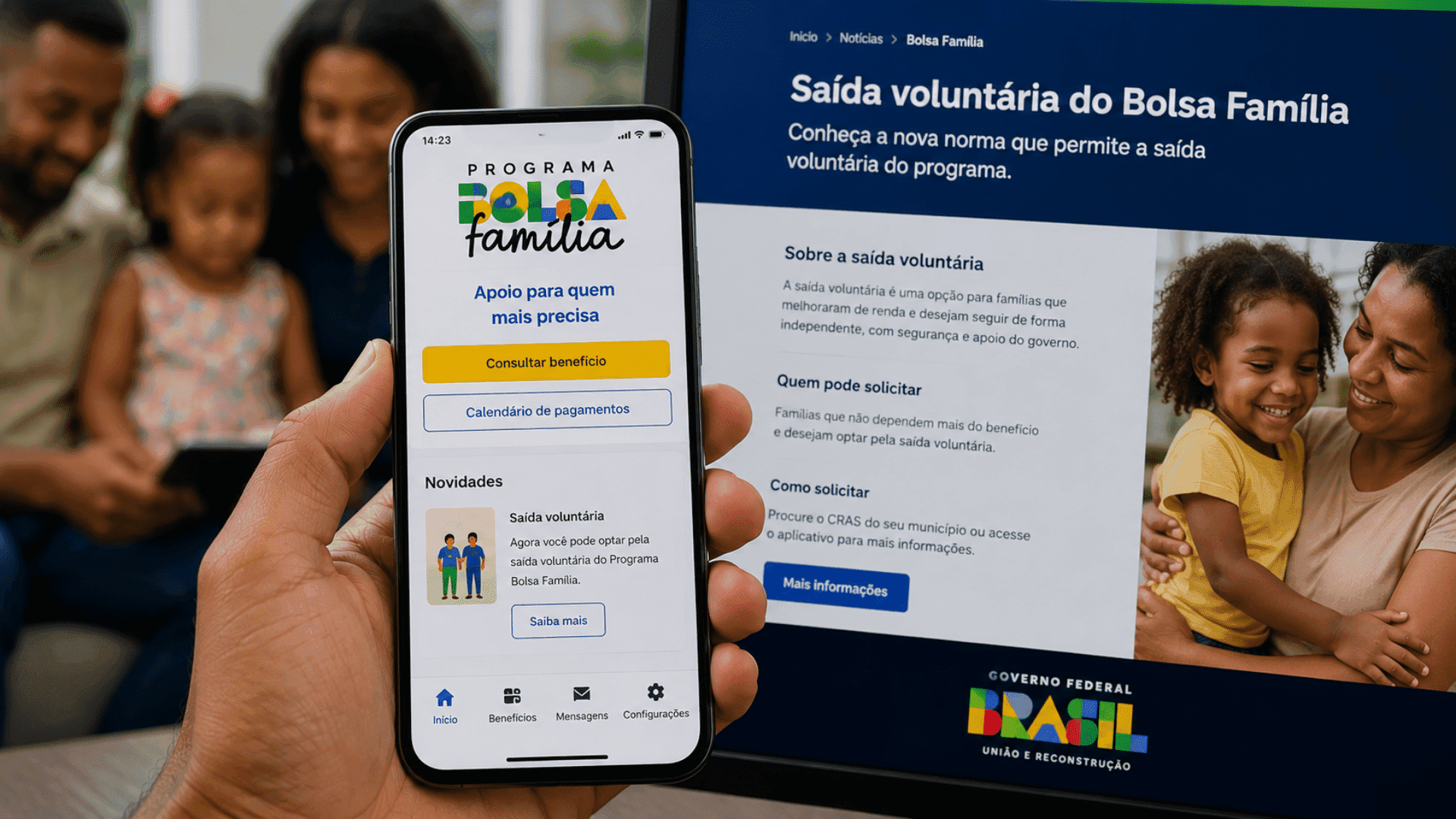 Governo cria norma para saída voluntária do Bolsa Família