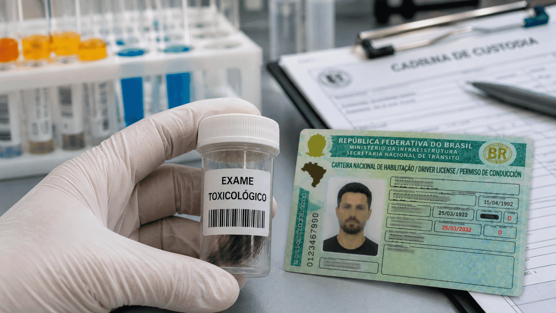 CNH A e B: levantamento mostra apoio a exame toxicológico