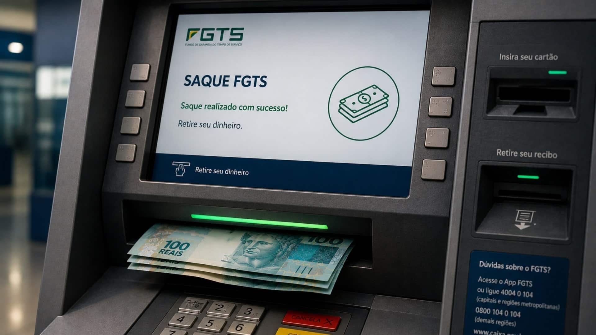 FGTS libera saque-aniversário de até R$ 2.650 até 29 de maio