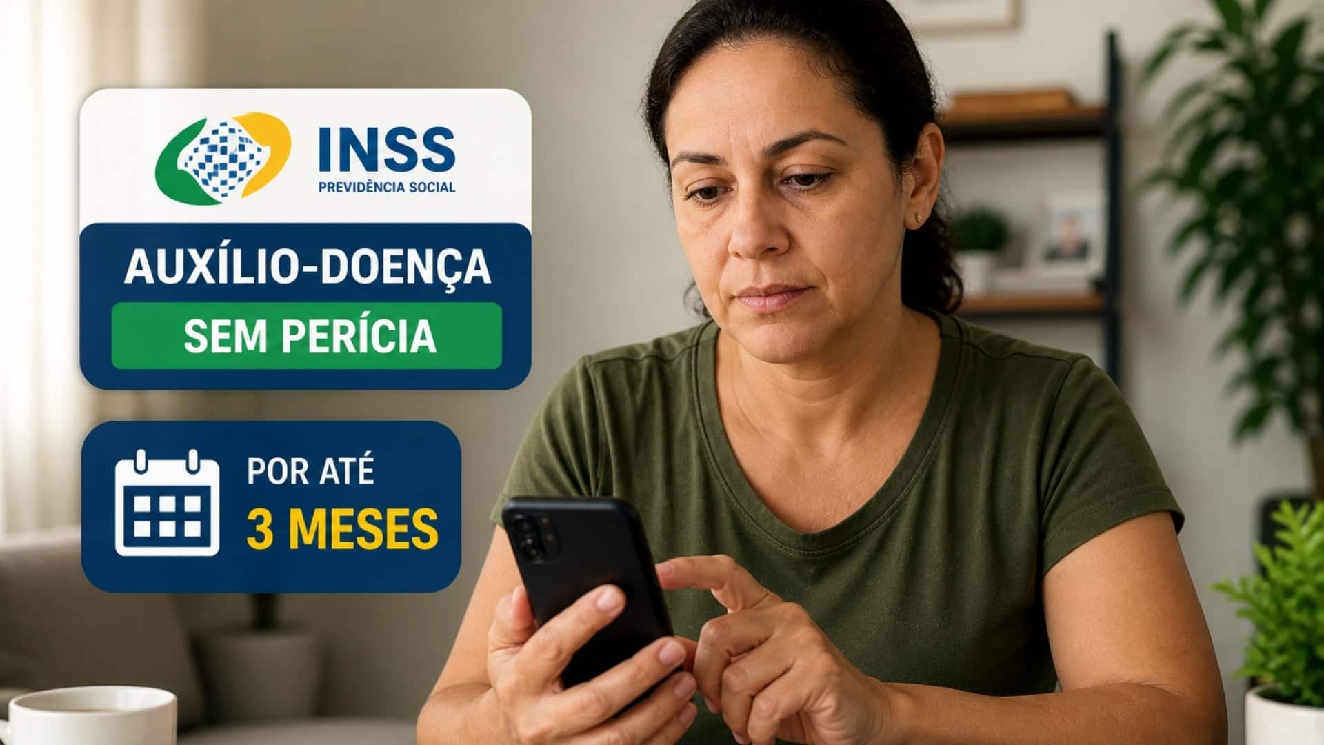 INSS permite auxílio-doença sem perícia por até 3 meses