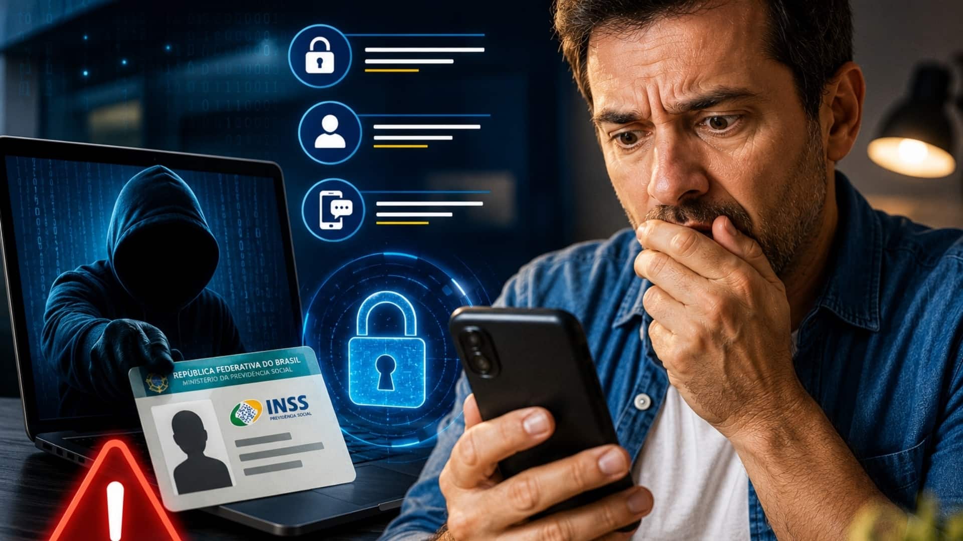 INSS reforça alerta sobre fraudes envolvendo dados cadastrais