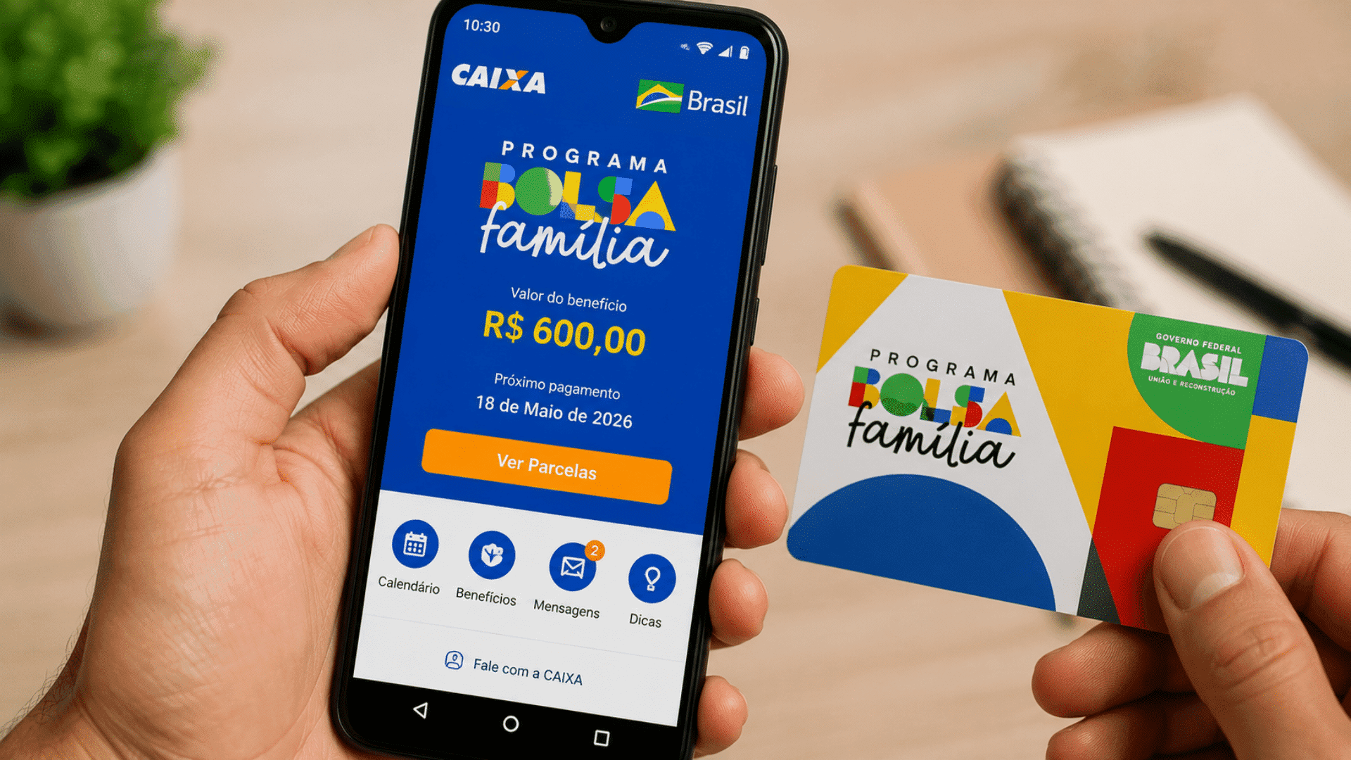 Caixa deposita Bolsa Família para NIS final 5 com benefício médio de R$ 678
