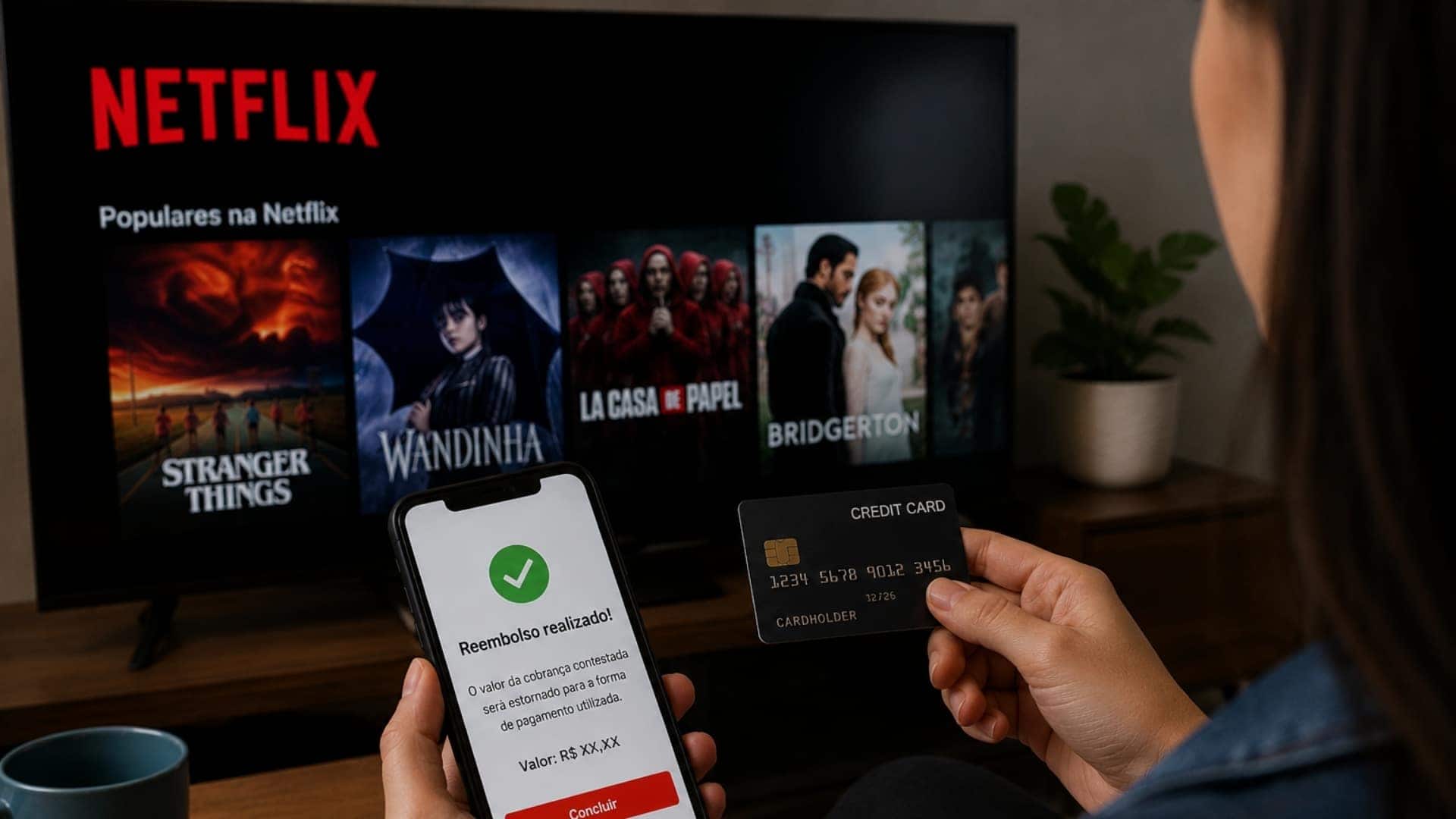 Clientes da Netflix podem recuperar valores pagos em cobranças contestadas