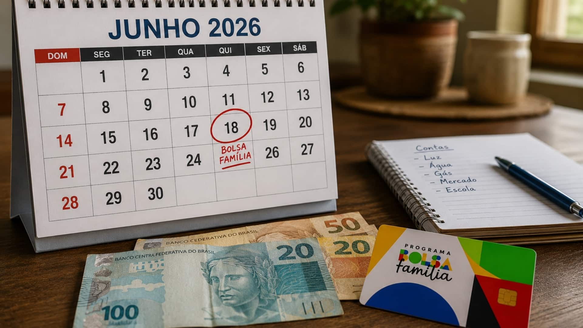 Bolsa Família: confira as datas de pagamento de junho de 2026