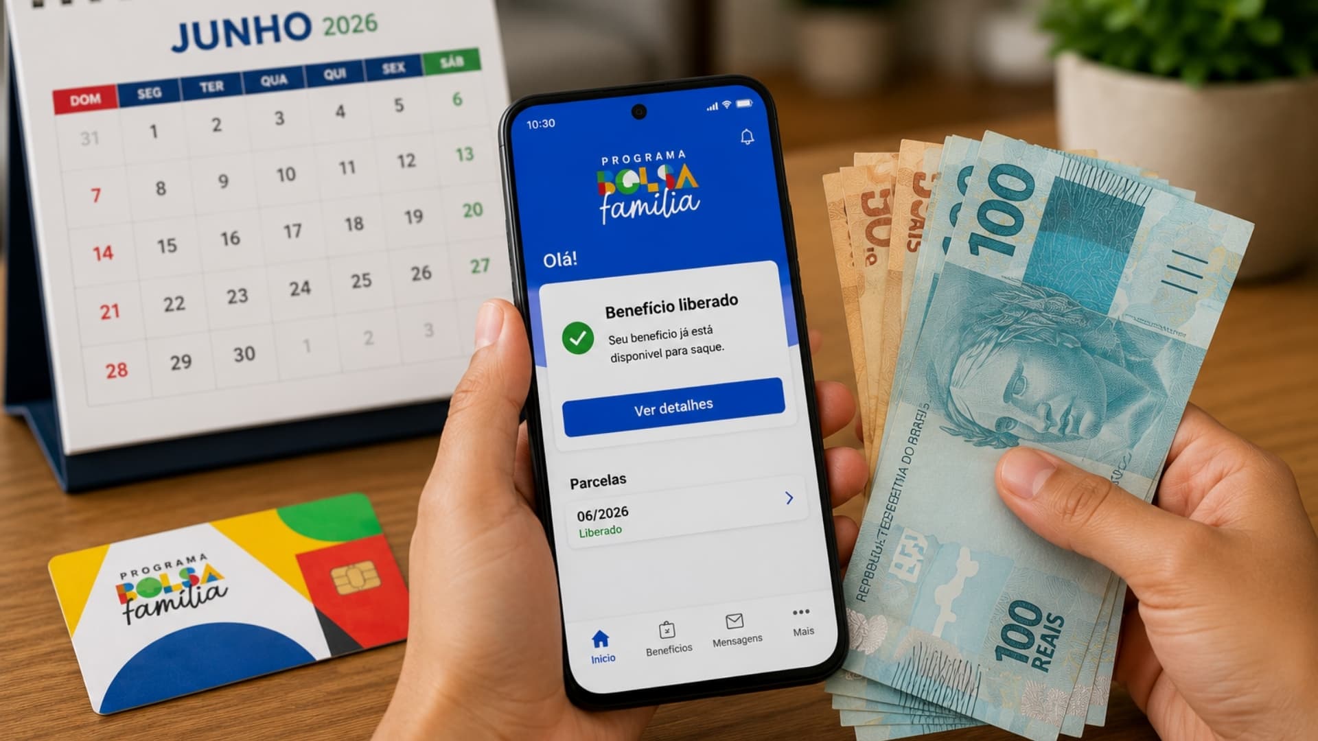 Bolsa Família: NIS final 8 recebe parcela de junho hoje