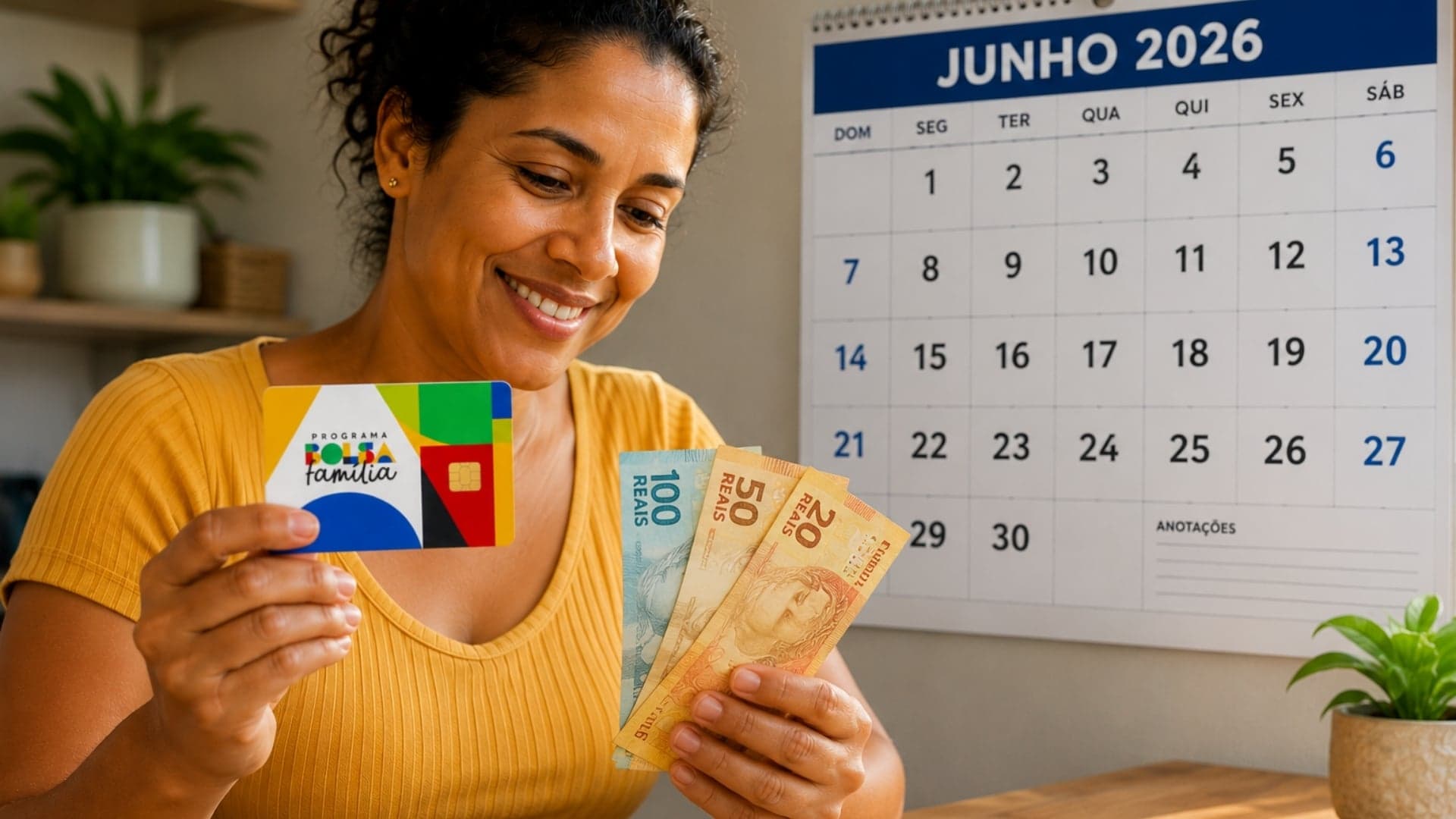 Pagamentos do Bolsa Família seguem até 30 de junho; confira as datas