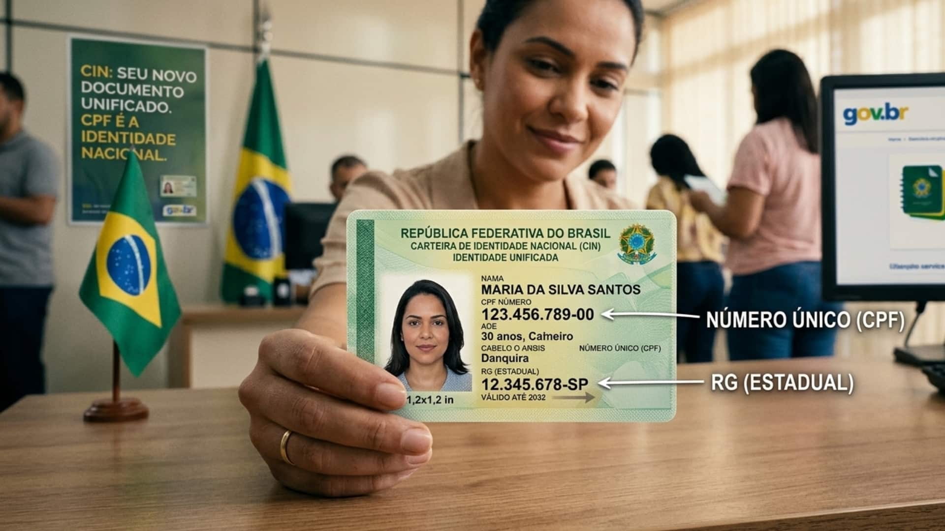 CIN já foi emitida por mais de 55 milhões de brasileiros