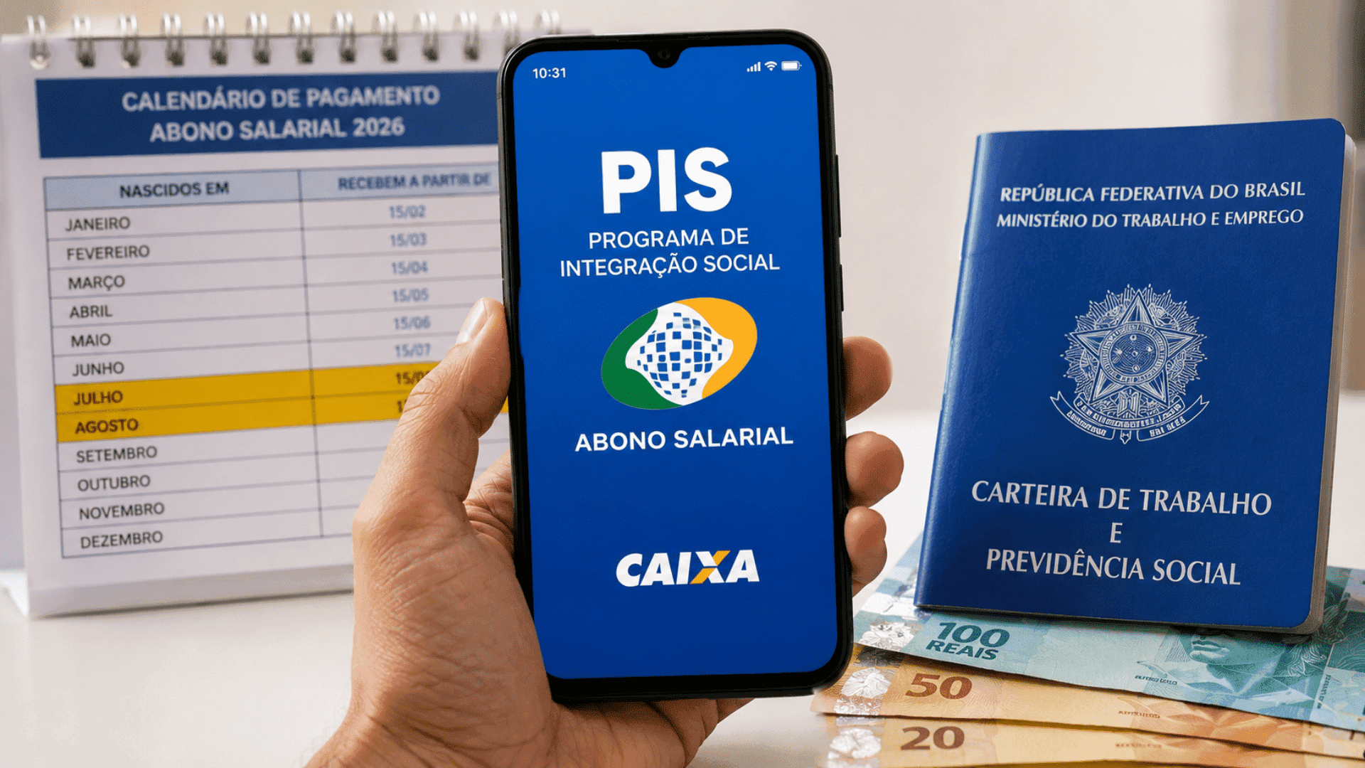 Próximo lote do PIS será pago a nascidos em setembro e outubro; confira o calendário