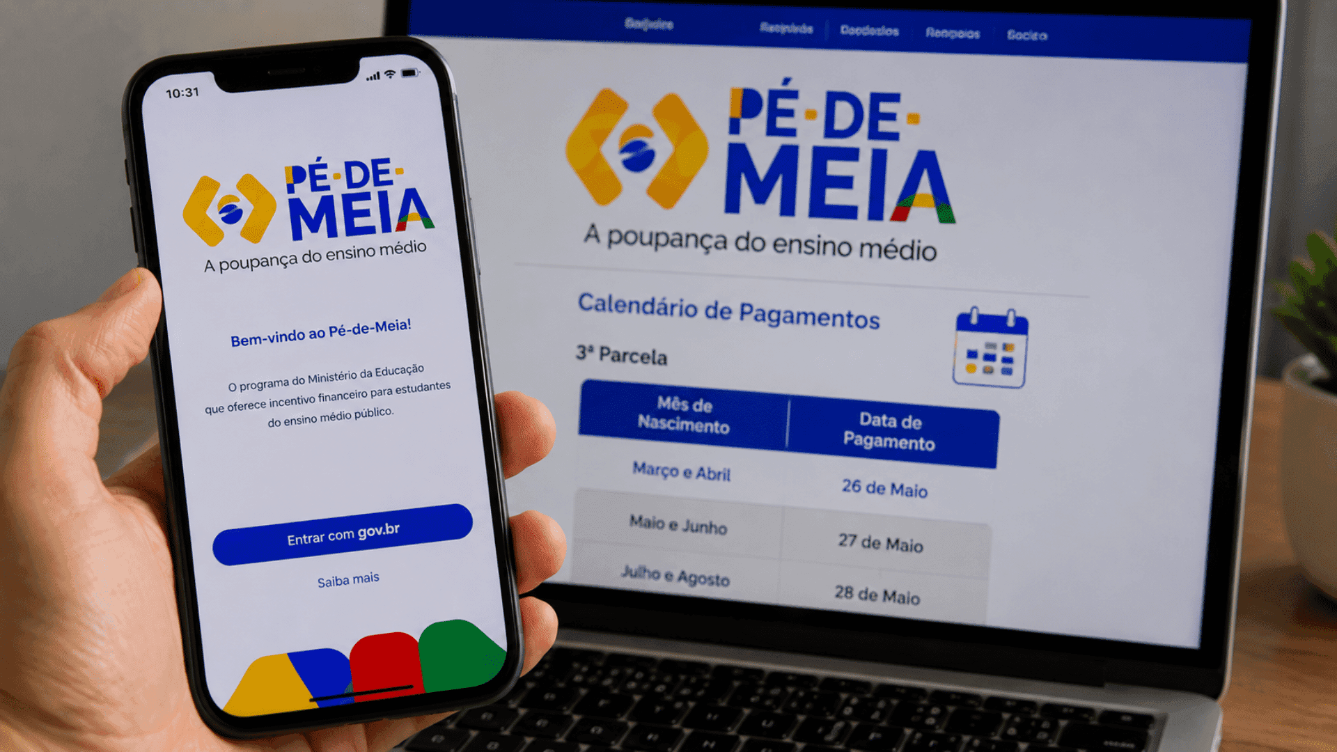 Pé-de-Meia libera parcelas de R$ 200 e R$ 225 neste mês