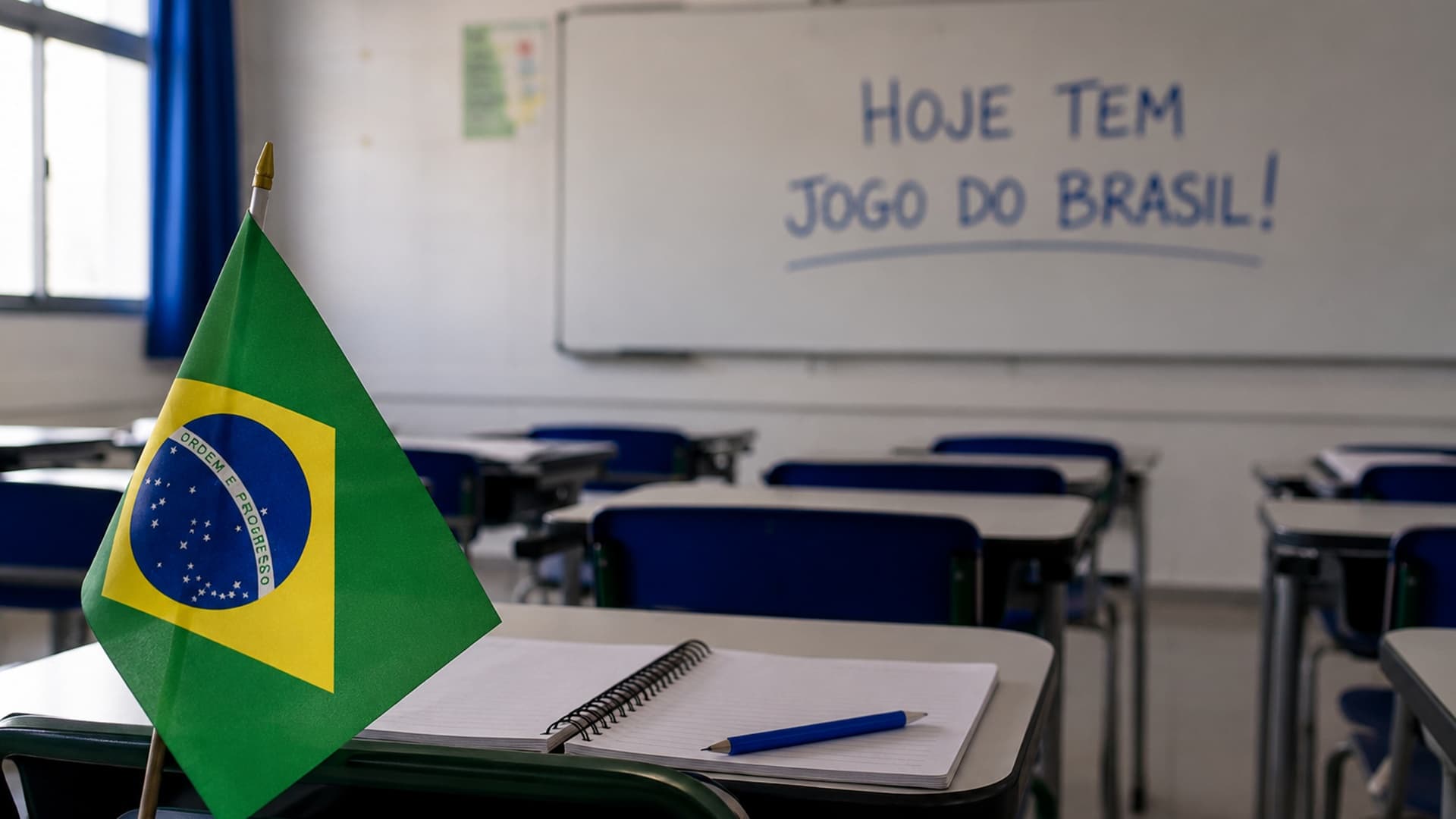 Instituições definem regras para aulas nos dias de jogos do Brasil