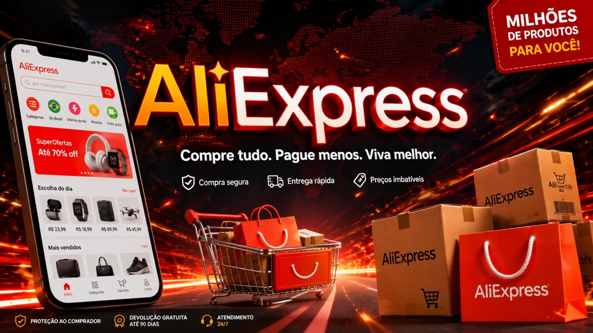 União Europeia conclui investigação e cobra mudanças do AliExpress