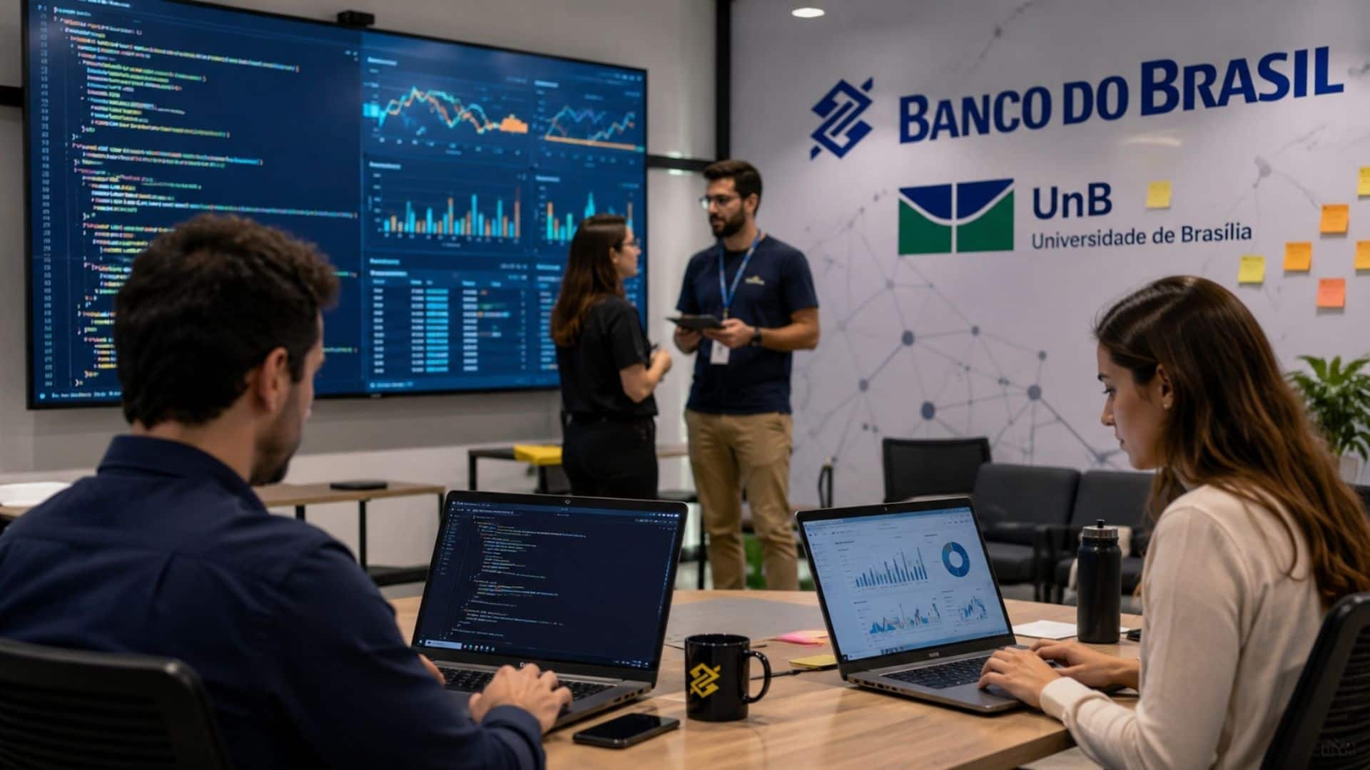 Parceria entre Banco do Brasil e UnB aposta em IA para inovação no setor financeiro