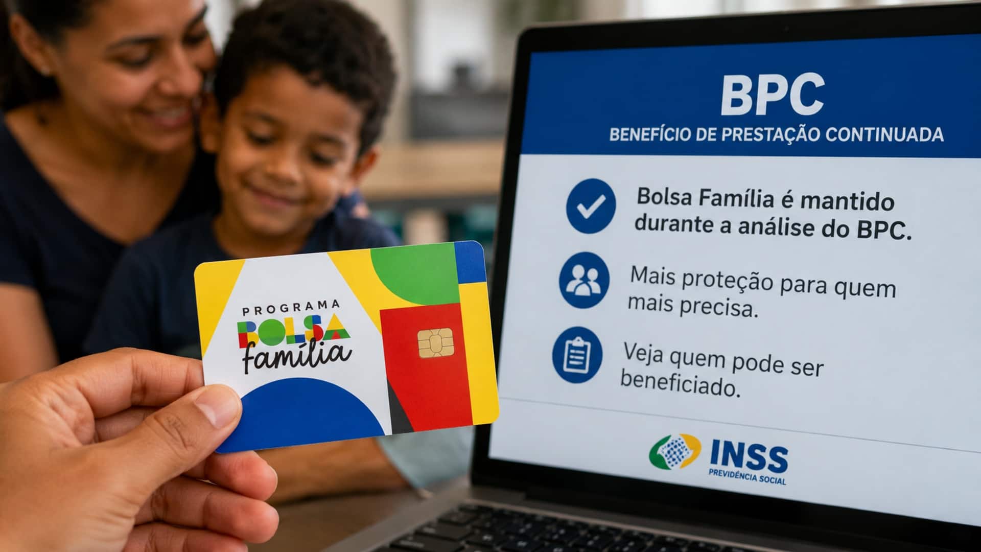 Bolsa Família é mantido durante a análise do BPC; veja quem pode ser beneficiado