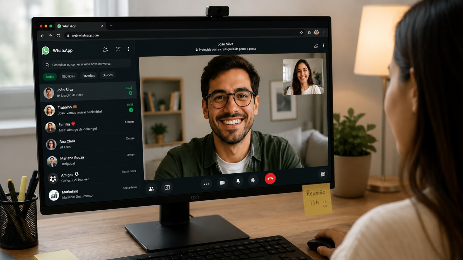 Usuários já podem fazer chamadas pelo WhatsApp no PC