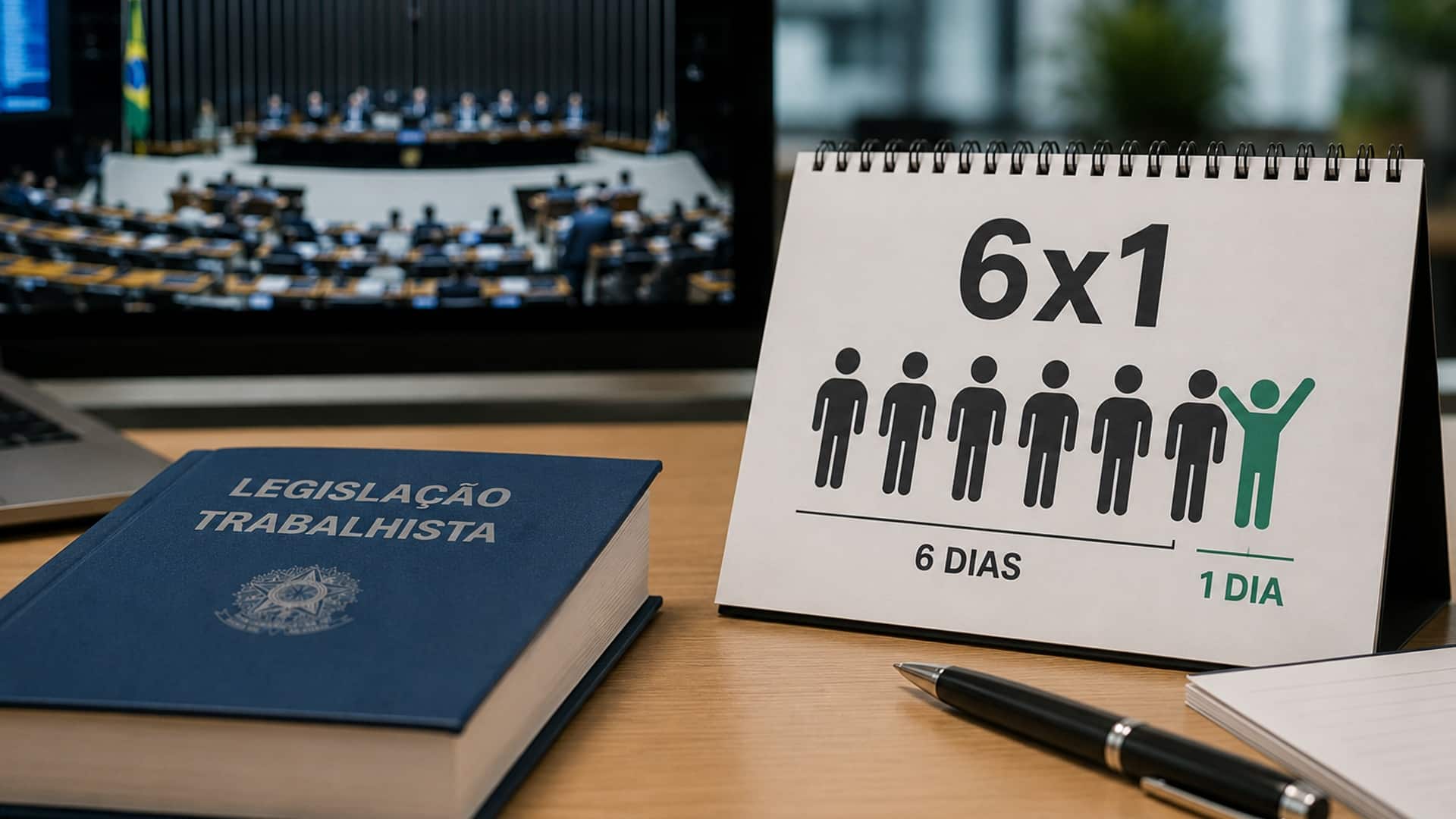 Escala 6×1 permanece em debate no Congresso; veja o que pode mudar