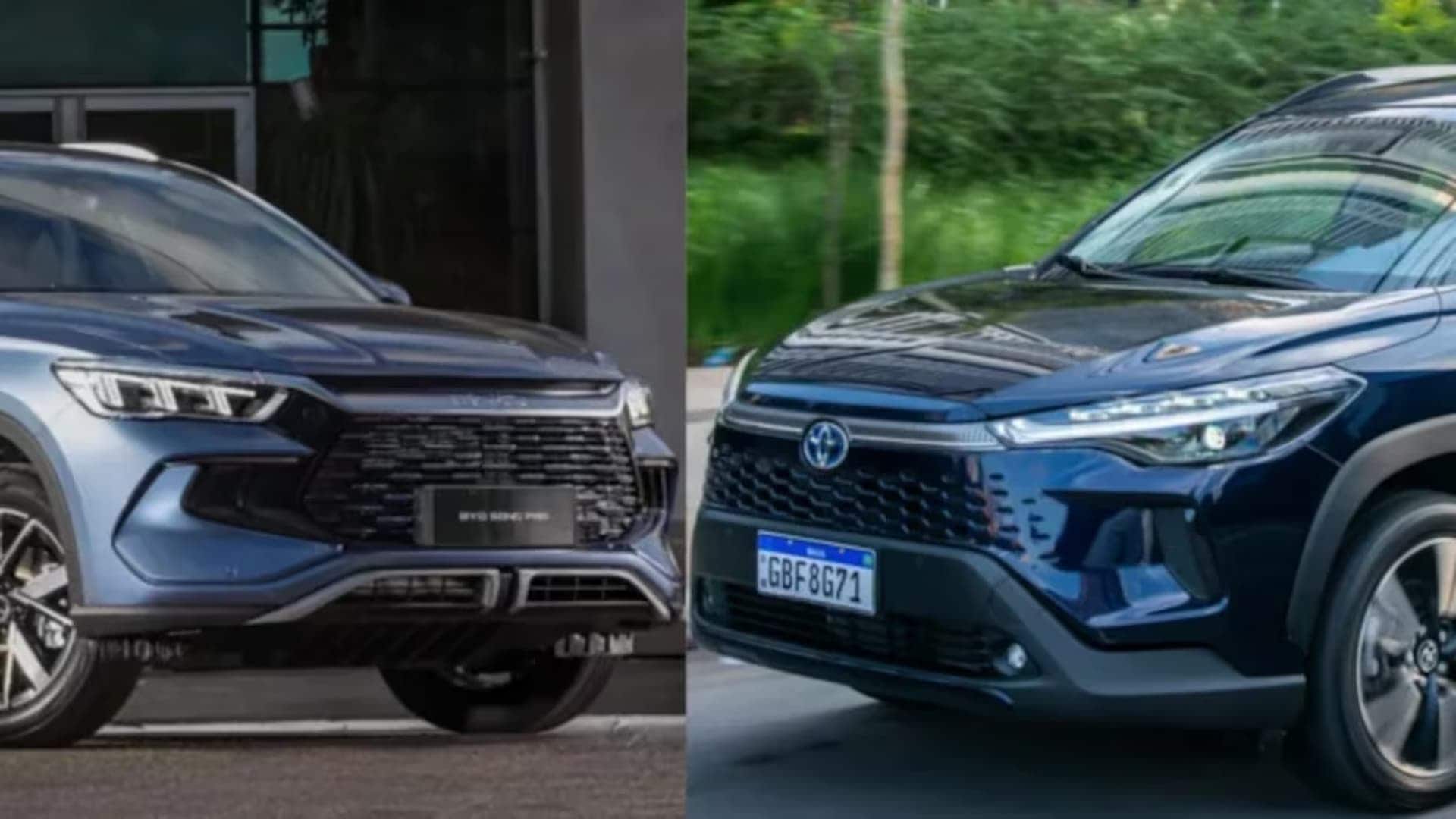 Duelo de híbridos: BYD Song Pro GS encara Toyota Corolla Cross XRX HEV