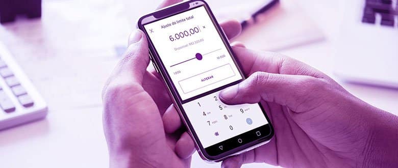 aumento do limite de crédito no cartão do Nubank