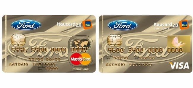Cartão de crédito Ford Itaucard