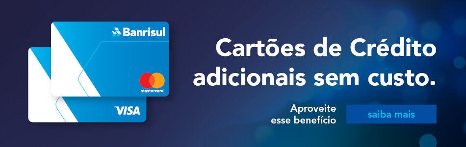 Cartão Banrisul Mastercard Libre