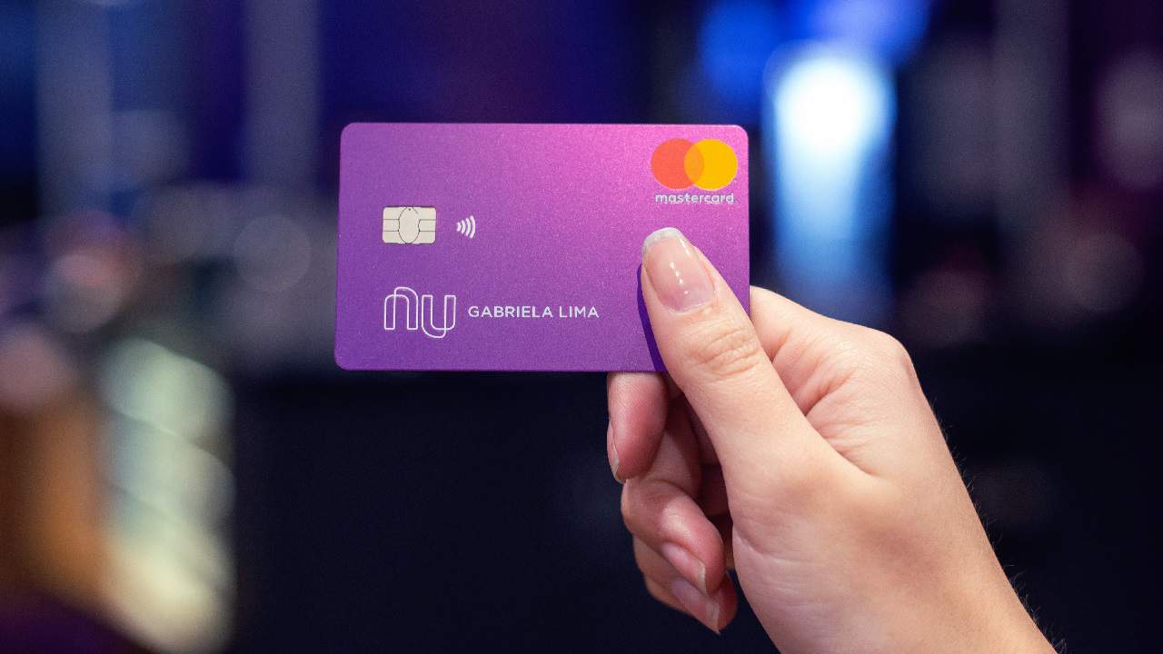 Cartão de crédito da Nubank.
