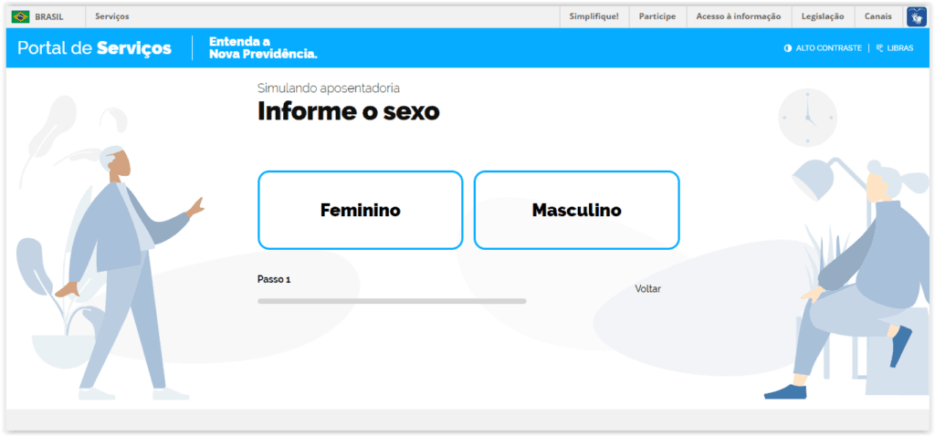 Como calcular a aposentadoria pela nova regra - sexo