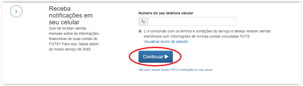 Desfazimento do crédito automático em conta do FGTS - imagem 3