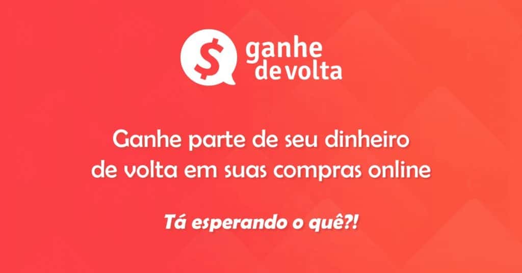Ganhe de Volta - melhores sites de cashback