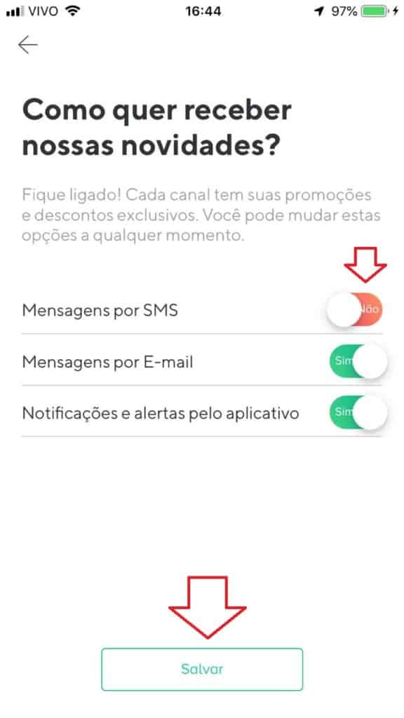Como parar de receber SMS da Rappi