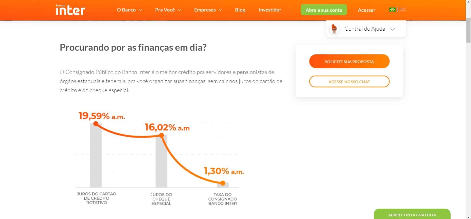 emprestimo consignado banco inter
