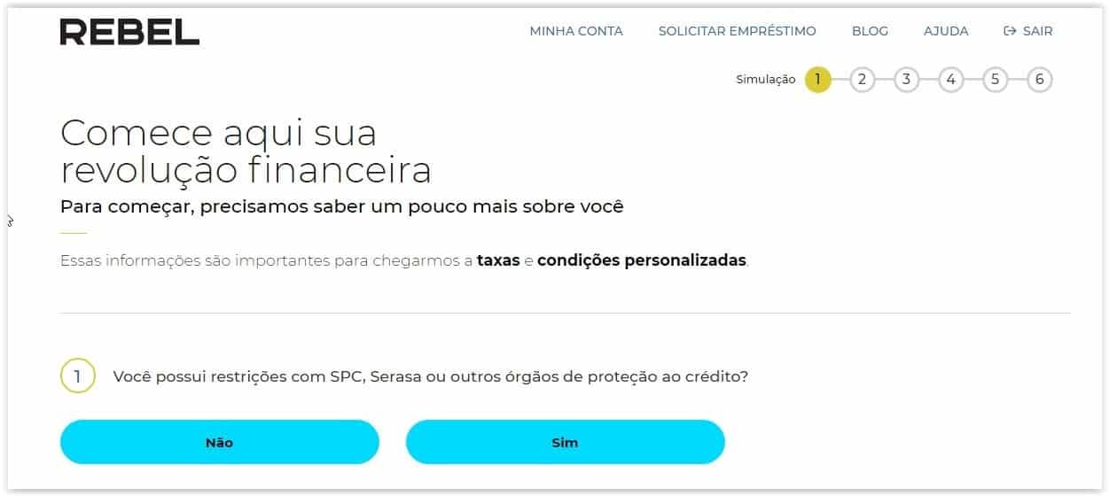 Pergunta 1 Rebel
