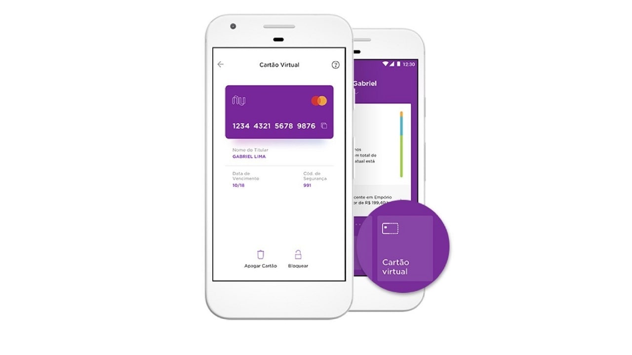 Quais as diferenças do Cartão Virtual Nubank para o cartão físico? Qual é melhor nas compras online?