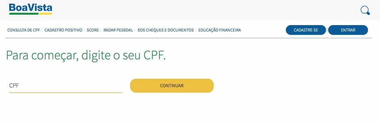 boa vista spc