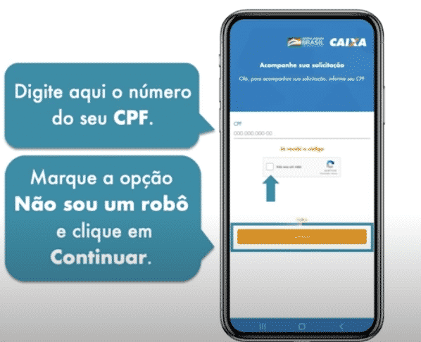 digite seu CPF
