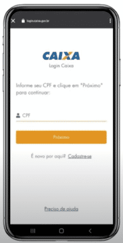 fazer login