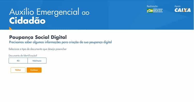 cadastrar e GANHAR o auxílio emergencial