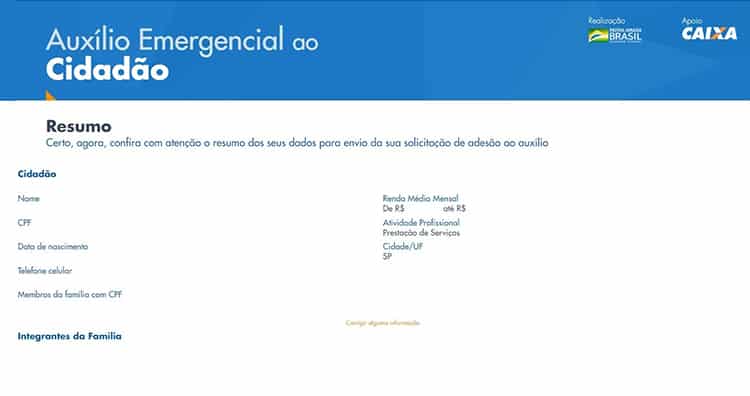 cadastrar e GANHAR o auxílio emergencial