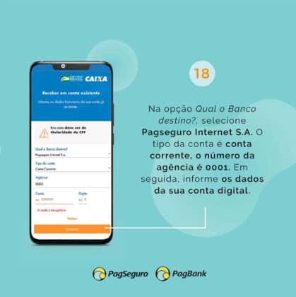 receba o auxílio emergencial no PagBank