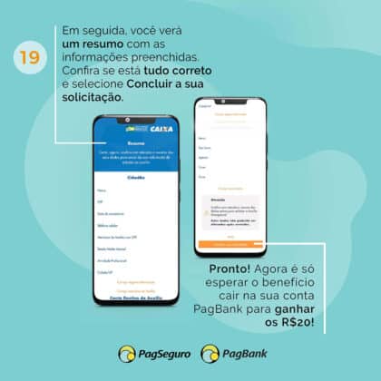 receba o auxílio emergencial no PagBank