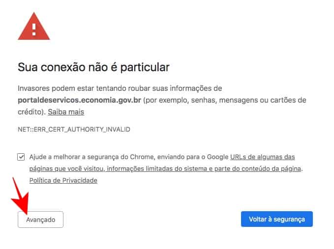 acessar portaldeservicos.economia.gov.br