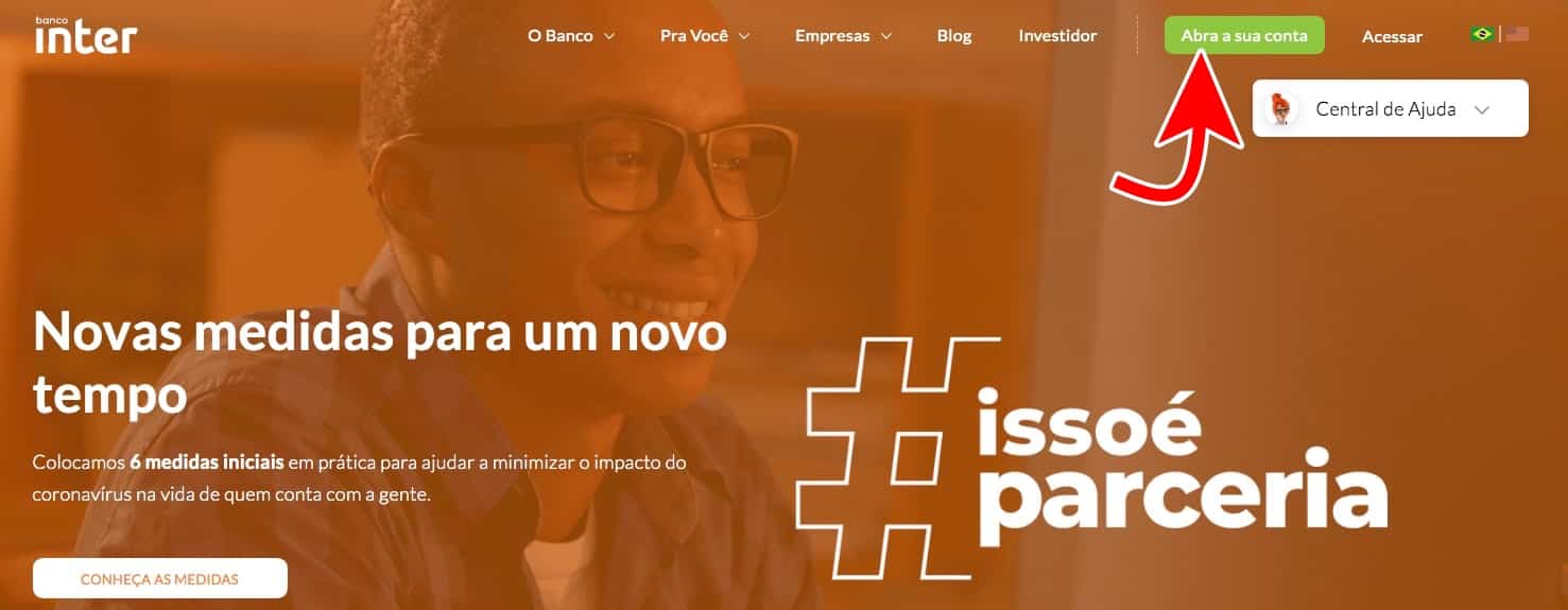 Banco Inter conta digital