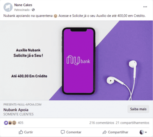 golpe Nubank