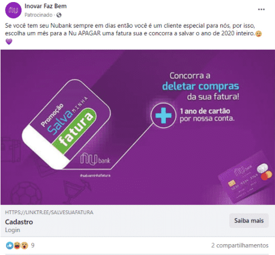 golpe Nubank