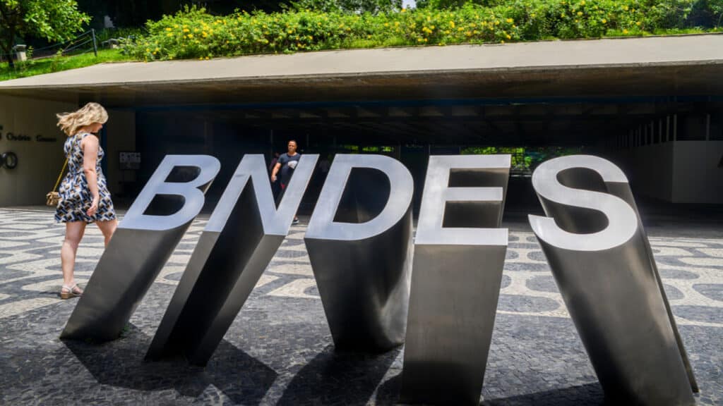 fachada do banco BNDES
