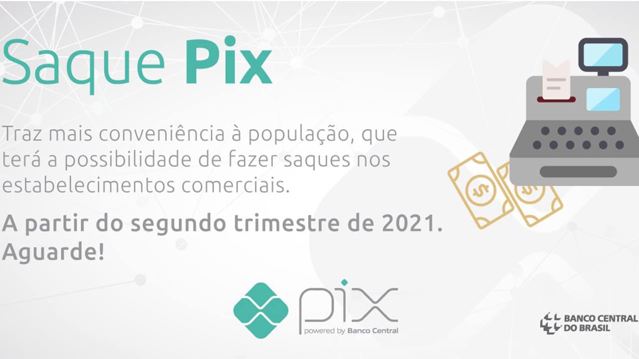 Pix vai permitir saques em padarias, supermercados e outros estabelecimentos comerciais